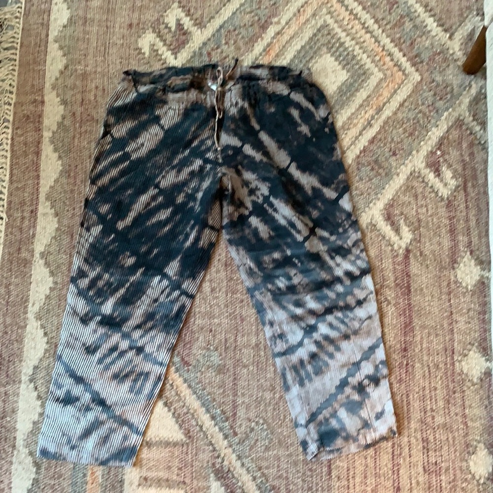 Hard Tail gently worn linen drawstring pants